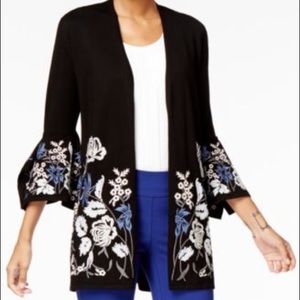 Bell sleeve cardigan